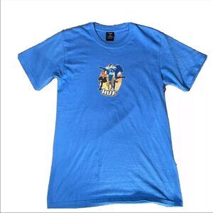 HUF x Street Fighter Chun-Li Blue T-Shirt size Small